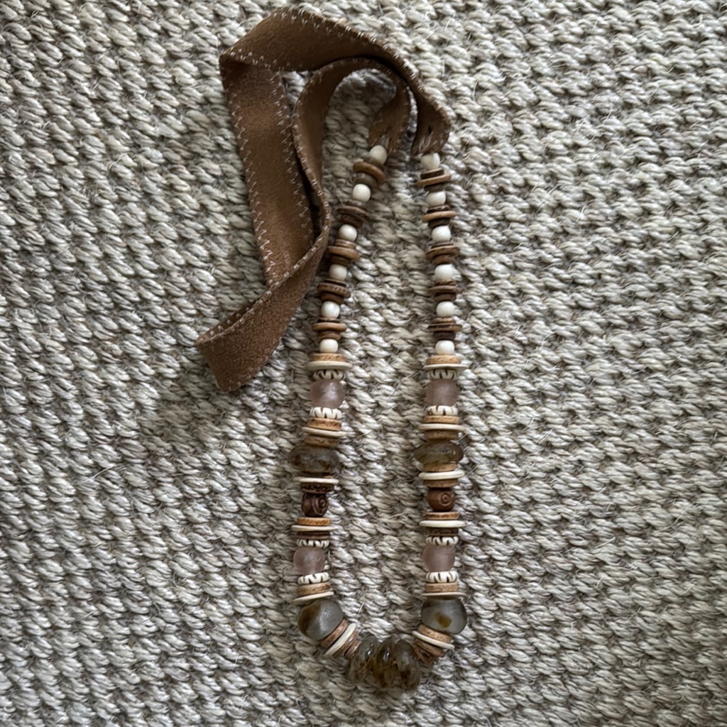 Twine And Twig Beaded Necklace